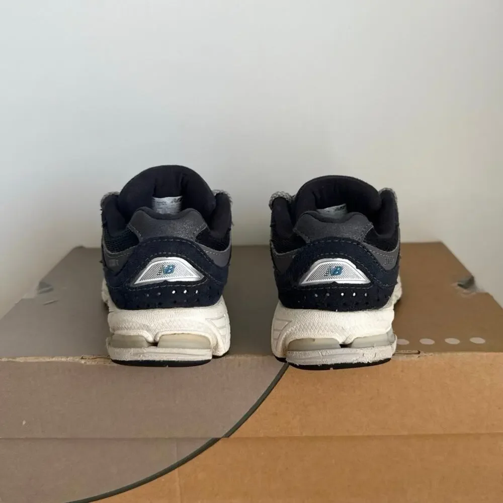 New Balance 2002 R Blue/White Kids Sneakers - SZ 12 C
